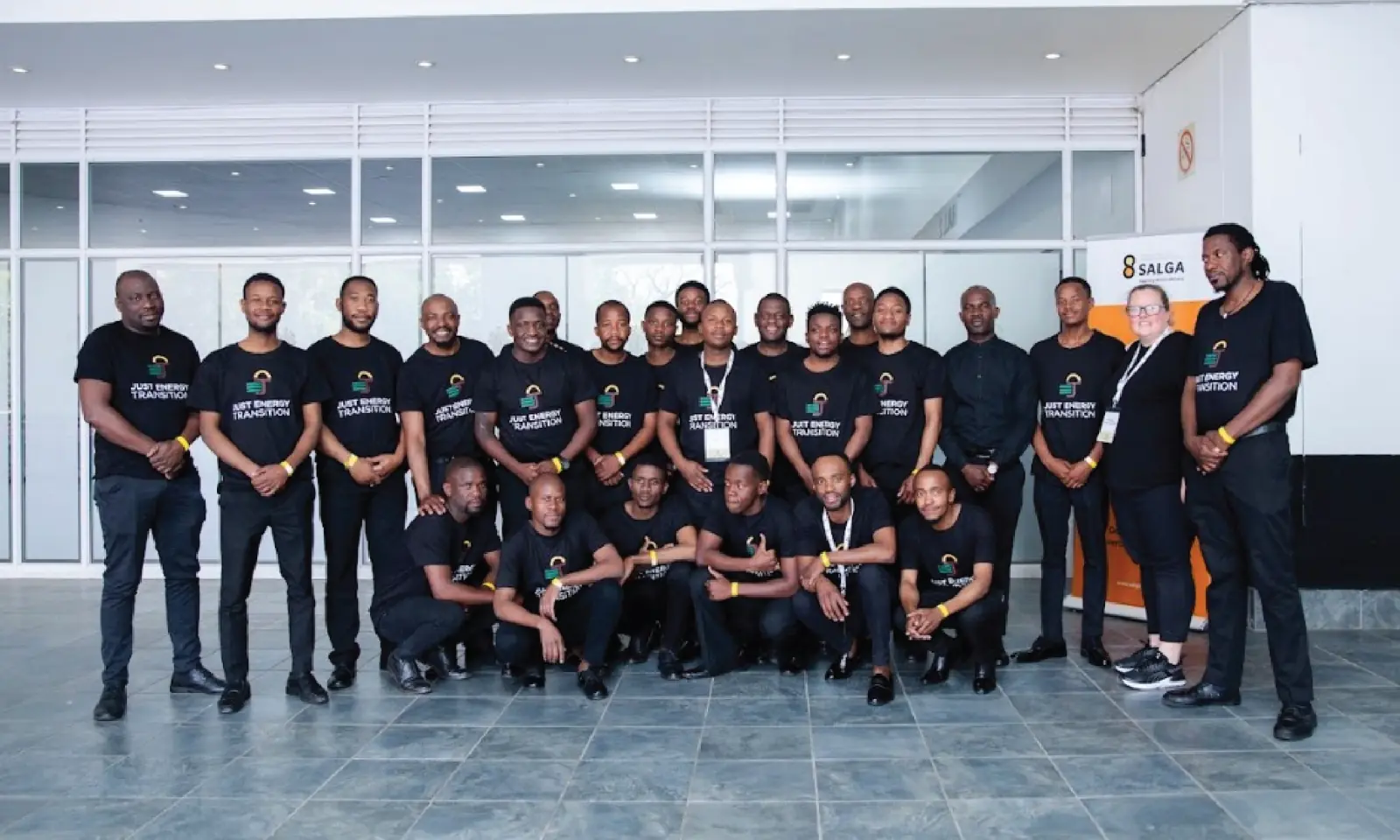 Better Measure event team in matching branded staff uniforms