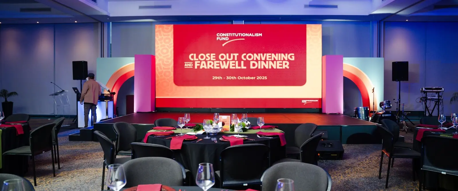 Corporate conference and fund event by Better Measure